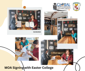 MOA Signing with Easter College