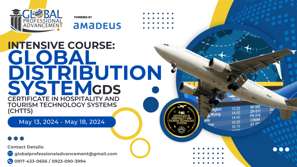 8th Intensive Course: Global Distribution System